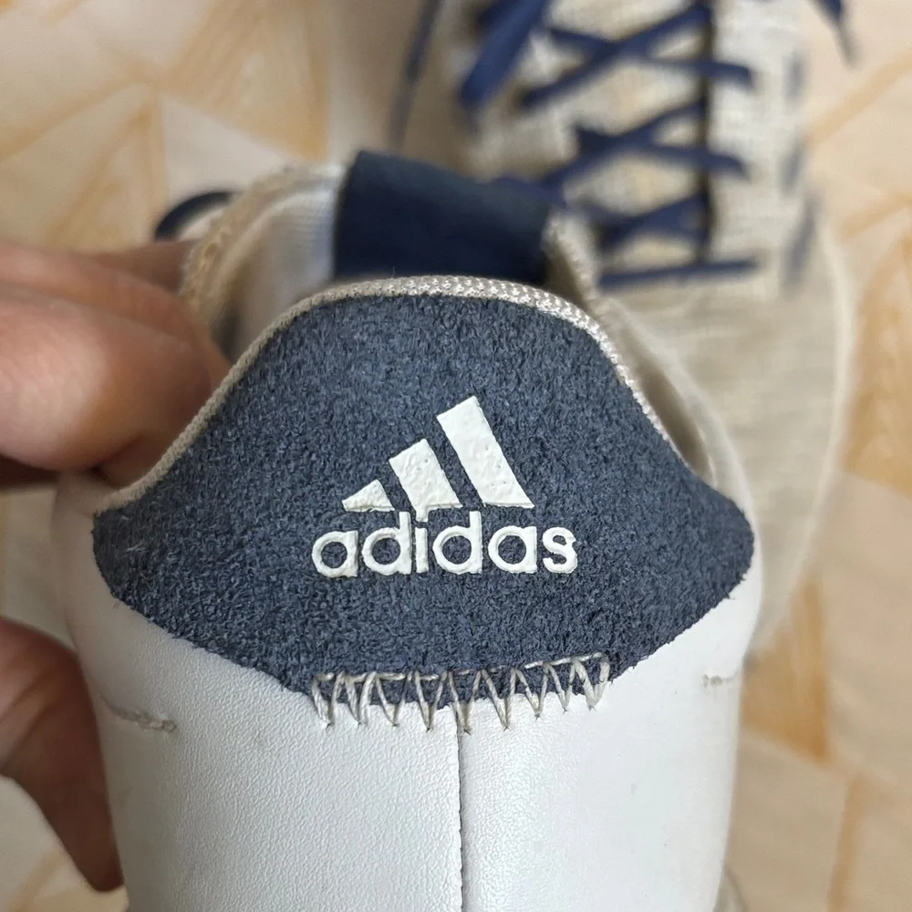 adidas Light Gray and Blue Hybrid Golf Shoes size 9 - Picture 2 of 7